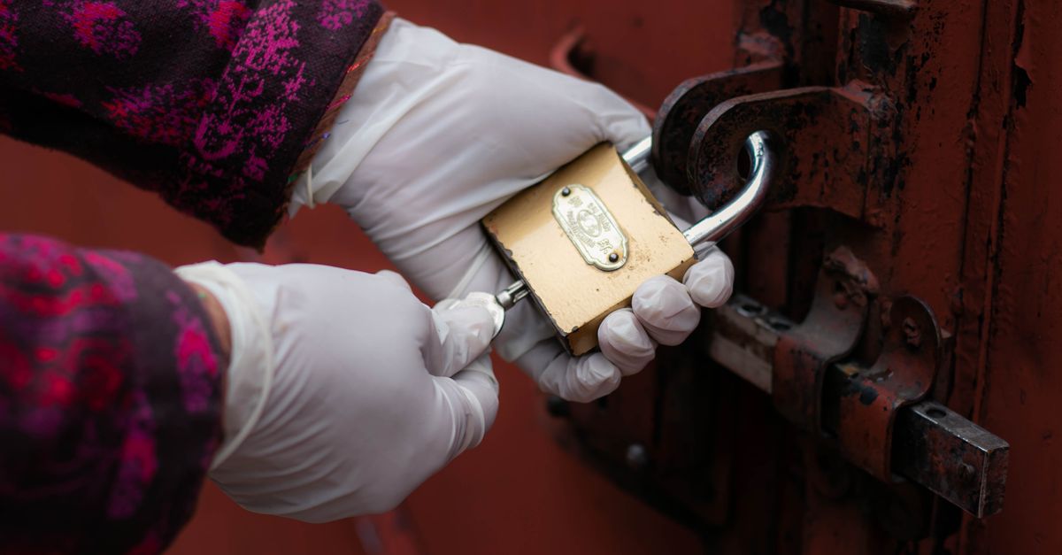 locksmith unlocking front door — Downtown Locksmith Chicago